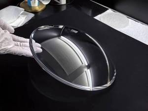 Chất lượng cao tùy chỉnh lồi Sapphire Dome tuyệt vời truyền tốt hơn độ cứng chống xước OEM Loại ống kính lồi - Product Image 2