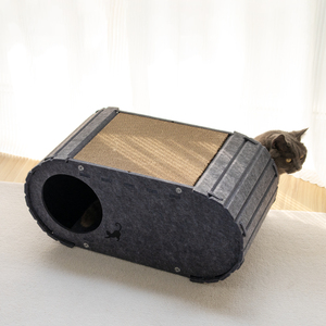 Nouveau grand lit pour chat Premium Lit pour animal de compagnie <span class=keywords><strong>Cave</strong></span> <span class=keywords><strong>Cat</strong></span> Scratcher Facile à laver - Product Image 2