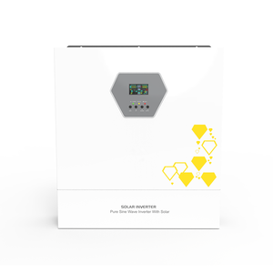 ระบบโซลาร์เซลล์คลื่นไซน์บริสุทธิ์ 11KW 48V พร้อมตัวควบคุมการชาร์จ MPPT รองรับการเชื่อมต่อแบบขนาน 9 ชุด ระบบไฮบริดกริด ชุดอุปกรณ์ MPPT 11KW/48VDC คลื่นไซน์บริสุทธิ์ - Product Image 1