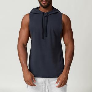 Débardeur d'entraînement pour homme, nouvelle conception, logo personnalisé, fitness, course à pied, uni, été, salle de sport, vente en gros - Product Image 3