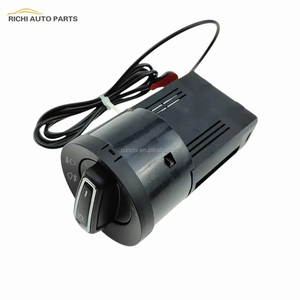 New Đèn pha Chrome chuyển đổi cắm cho <span class=keywords><strong>VW</strong></span> <span class=keywords><strong>Polo</strong></span> Golf 4 Jetta MK4 Passat B5 <span class=keywords><strong>Polo</strong></span> sương mù đèn Knob chuyển đổi đèn pha công tắc điều khiển - Product Image 3