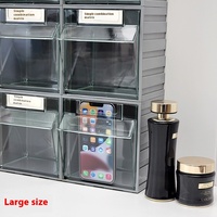 Boîte de rangement en plastique pour quincaillerie, avec tiroirs de classification pour vis et blocs de construction Lego, pour salon - Vente en gros