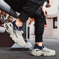 En stock, vente en gros, nouvelle collection 2026, chaussures de sport respirantes en tissu tissé, légères, semelle souple, chaussures de course décontractées pour hommes