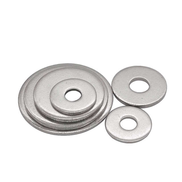 Stainless SS304 SS316 SS316 A2 A4 AISI 304 316 ANSI 304 316 Large Flat Gasket Washer DIN9021