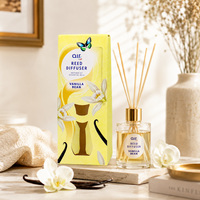 Boîte d'emballage personnalisée pour bougies avec logo pour diffuseur à bâtonnets en verre, cadeau de luxe, vente au détail et en gros