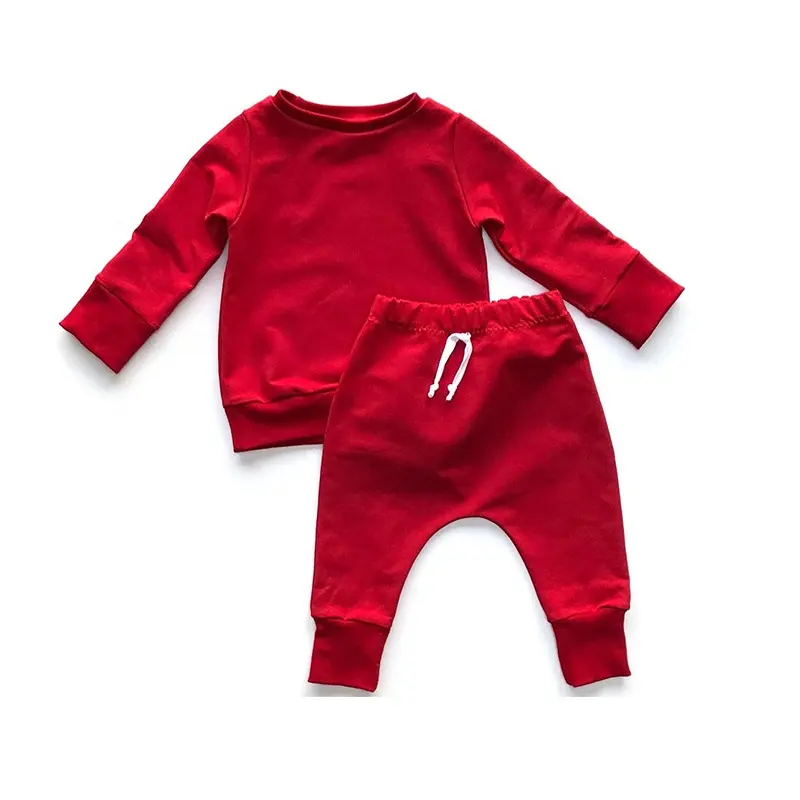 Unisex Baby Sweat Suits Clothes For Baby Boy 1 Year Old Sweat Suit 2 Piece Baby Clothes Sweat Suits