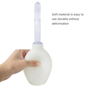 Bombilla de enema de ducha vaginal portátil de 310ml Limpieza conveniente para hombres y mujeres Herramienta de higiene cómoda y segura - Product Image 2
