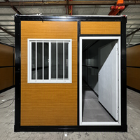 Maison préfabriquée en conteneur maritime à montage rapide, respirante, pliable, au design chinois moderne, pour bureau, hôtel, commerces extérieurs, villa