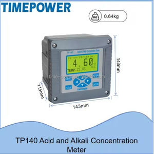 เครื่องวัดความเข้มข้นของกรด-ด่างออนไลน์ <span class=keywords><strong>NaCl</strong></span> HCl HNO3 NaOH H2SO4 <span class=keywords><strong>KOH</strong></span> HF  พร้อมวัดความเค็ม - Product Image 5
