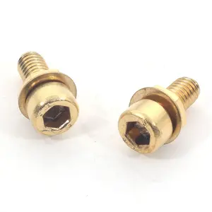 Conductive Cross Recessed Head Brass Alloy Stainless Steel Combination Screw Set