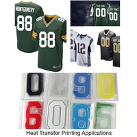 Numéros et lettres personnalisés pour maillots de football – Autocollants thermocollants pour uniformes et maillots