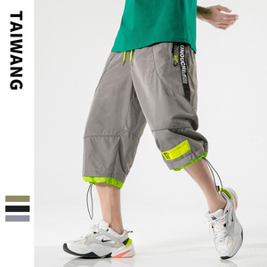 De los hombres es 2020 poliéster genial reflejan la luz hip hop trouster - Product Image 2