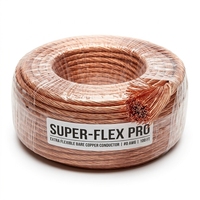 Câble d'alimentation industriel en cuivre toronné flexible ASTM B172 B174 Classe K M, fil de mise à la terre, câble en cuivre nu 16-30 AWG 0-70C