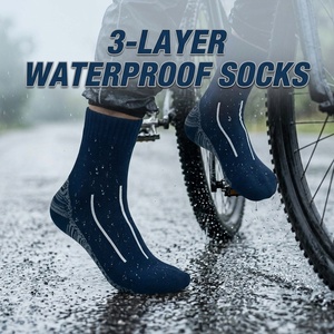 Chaussettes respirantes et imperméables pour hommes et femmes, idéales pour la randonnée, le vélo, la pêche et le ski - Product Image 1
