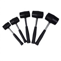 Marteau en caoutchouc pour pose de carrelage, outils de charpentier, marteau à clous de machiniste, amortissement OEM, durable, haute qualité