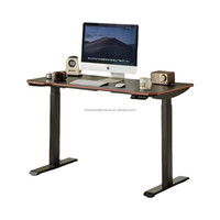 Bureau debout électrique professionnel réglable, cadre en fer, plateau en MDF, capacité 80-120 kg, ergonomique moderne pour bureau, maison et gaming