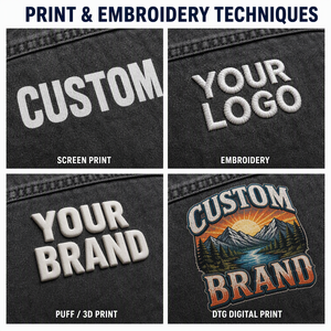USA Stock Wholesale Custom Logo Acid Wash Hoodie Embroidery DTG Screen Print Full Zip Vintage <strong>Oversized</strong> Hoodie Fast Ship - Product Image 2