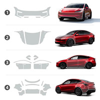 Film de protection de carrosserie automobile en TPU PPF auto-réparant ultra-brillant 7,5 mil avec garantie 10 ans, sur mesure pour Tesla Model Y 2026