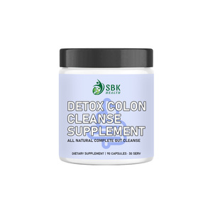 Bestselling High Quality Detox Colon Cleanse <b>Supplement</b> Capsules Eliminate Toxins Supports Liver Function Supports Digestion - Product Image 1