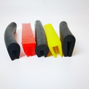 Perfil de Goma en U para Barra de <span class=keywords><strong>Corona</strong></span> de Criba Vibratoria, Tira de Goma para Piezas de Minería - Product Image 2