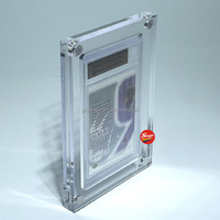 SHP UV Protection Acrylique Sports Graded Card Slab BGS CGC SGC Vitrine Avec Carte Magnétique Pokemon Graded