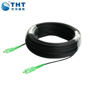 <span class=keywords><strong>Cable</strong></span> de <span class=keywords><strong>Fibra</strong></span> Óptica FTTH, <span class=keywords><strong>Cable</strong></span> de Conexión SC-SC APC UPC, <span class=keywords><strong>Cable</strong></span> de <span class=keywords><strong>Fibra</strong></span> Óptica de <span class=keywords><strong>100</strong></span>, 200, 300 <span class=keywords><strong>Metros</strong></span>, 9/125 SM SX, Negro - Product Image 1