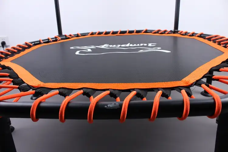 Bungee Jumping Trampoline Adult Indoor Bungee Cord Jumping Rebounder Gymnastic Fitness Mini Hexagon Trampoline