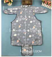 2025 bébé imperméable résistant aux taches primé combinaison idéale pour bébé Led sevrage manches longues sevrage bavoir