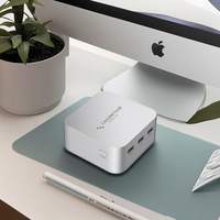 En la demanda de Windows 11 PRO, Wi-Fi 5 y fiable N100 Mini PC de rendimiento para estaciones de trabajo remotas, centros de tecnología de la Comunidad