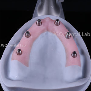 Couronnes et pont en zirconium vissés à mâchoire complète pour implants dentaires hybrides de Chine - Product Image 6