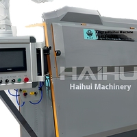 Haihui Machine intégrée de cintrage de barres d'acier de type 6-16 à commande numérique automatique Machine à cintrer les barres d'armature à double ligne