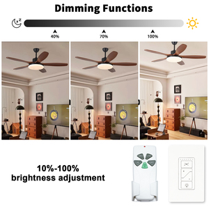 JF-068 + 53t + Mini R28 phổ Trần Fan điều khiển từ xa thiết lập 3-mảnh Thiết bị chuyển mạch Kit - Product Image 6