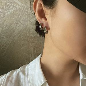 도매 대량 유니섹스 동물 주얼리 바이킹 울프 스터드 후프 귀걸이 세트 (남녀공용) - Product Image 6