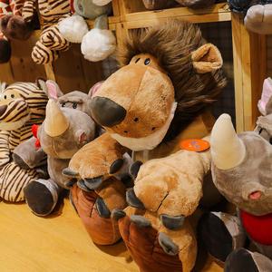 Mode Jungle animaux doux Lion enfants jouets <span class=keywords><strong>en</strong></span> <span class=keywords><strong>peluche</strong></span> personnalisés belles grandes oreilles éléphant <span class=keywords><strong>tigre</strong></span> ours singe girafe jouets <span class=keywords><strong>en</strong></span> <span class=keywords><strong>peluche</strong></span> - Product Image 4