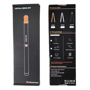 Kit de Batería <span class=keywords><strong>Virtual</strong></span> de Aire de Segunda Generación Mejorado, Juguete con Sensor de Movimiento 2 en 1, Batería de Percusión Inteligente - Product Image 6
