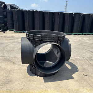 Accesorios de Alta Calidad para <span class=keywords><strong>Pozos</strong></span> de Inspección de Tres y Cuatro Vías, Resistentes a la Corrosión, de Polietileno, para Tanques Sépticos - Product Image 6