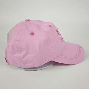 Cappellino da Baseball Casual in Cotone con Ricamo Motivazionale, Foro per Coda di Cavallo, Rosa Chiaro, Regolabile, per Donna, per Attività all'Aperto - Product Image 5