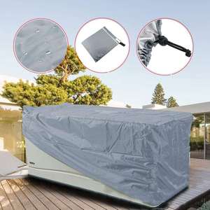 Funda Impermeable de Tela Oxford 210 para Almacenamiento Exterior, Armarios y Muebles - Funda Protectora para Cajas de Almacenamiento de Patio - Product Image 4