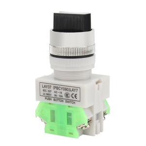 Interruptor Rotatorio Yuanhuang Technology LAY37 2NO 660V IP41 con Función de Bloqueo y Reinicio - Product Image 2