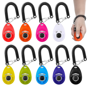 <span class=keywords><strong>Clicker</strong></span> de entrenamiento de mascotas, duradero, ligero, fácil de usar, para gatos, cachorros, perros, entrenamiento de perros, <span class=keywords><strong>Clicker</strong></span> con correa para la muñeca - Product Image 1