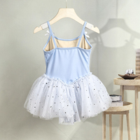 Offres Spéciales populaire bonne qualité jolies filles enfants danse Performance bleu maille polyester ballet tutu robe