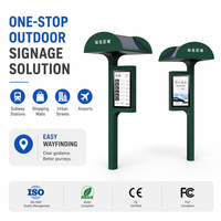 Affichage interactif intelligent anti-reflet haute définition avec contrôle CMS à distance pour centre commercial et parc public