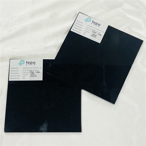 Vidrio flotado negro oscuro tintado de 4mm-12mm para uso en exteriores y baño para decoración y muro cortina () - Product Image 5