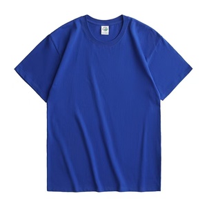 Ling26 - T-shirt à épaules tombantes, design oversize, vintage, tricoté épais, respirant et léger - Product Image 4