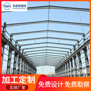 TianPuAn Building Materials Steel Workshop Light Steel <b>Frame</b> Industrial Design For Workshop <b>Plant</b> Total Solution - Product Image 5