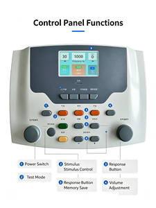 <span class=keywords><strong>Audiomètre</strong></span> diagnostique portable à tonalité pure, appareil de test auditif à conduction osseuse, usage professionnel pour hôpitaux et cliniques ORL - Product Image 3