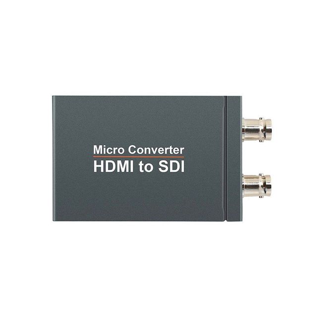 Micro SDI to HDMI + SDI Mini 3G HD Loopout Video Micro Converter With USB Power Adapter HDMI Switcher to SDI for Camera