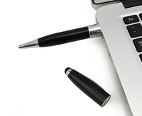 Offre Spéciale usb flash stylo à bille clé usb clé USB lecteur flash 16 go 32 go 64 go 4 en 1 otg stylo lecteur écran tactile stylo