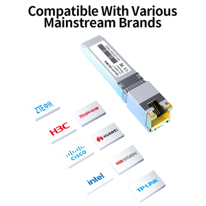 10gbase-t SFP + Đồng RJ-45 30m thu phát mô-đun cổng quang lần lượt để RJ45 cổng <span class=keywords><strong>Ethernet</strong></span> Gigabit 1000M thu phát mô-đun - Product Image 3