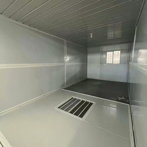 Vendita calda 20ft Standard prefabbricata pieghevole contenitore casa con cartone ondulato giallo per un facile trasporto - Product Image 4
